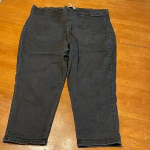 Jennifer Lopez black leggings size 22W